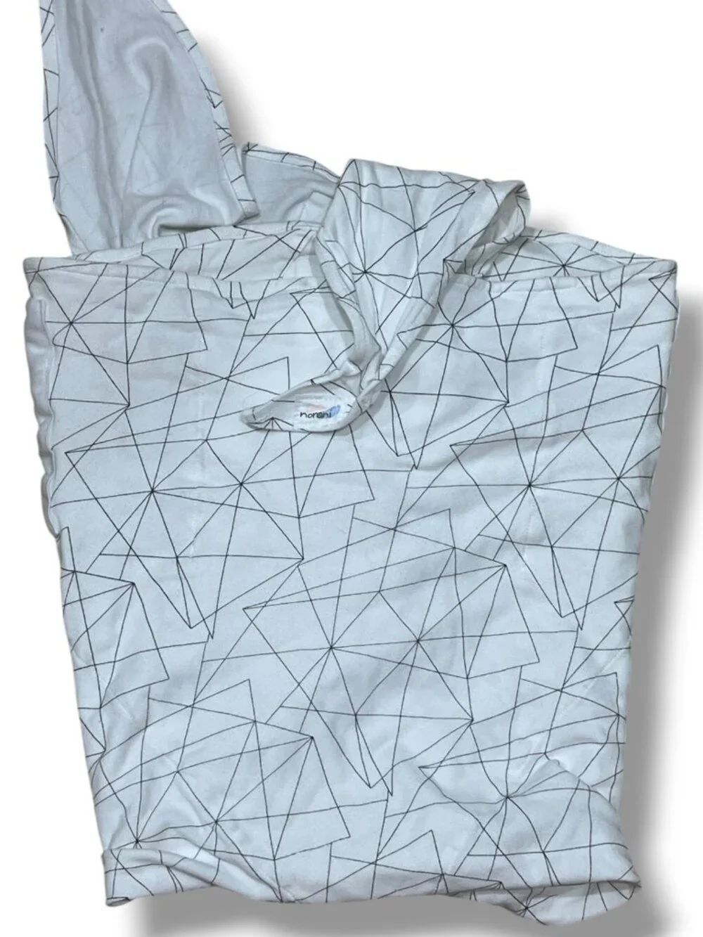 Norani Baby Geometric Print Black White Swaddle Wrap